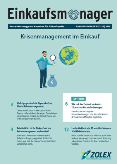 Sonderausgabe: Krisenmanagement im Einkauf