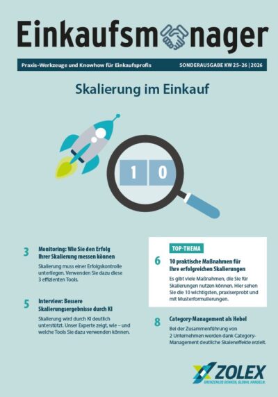 Sonderausgabe: Skalierung im Einkauf